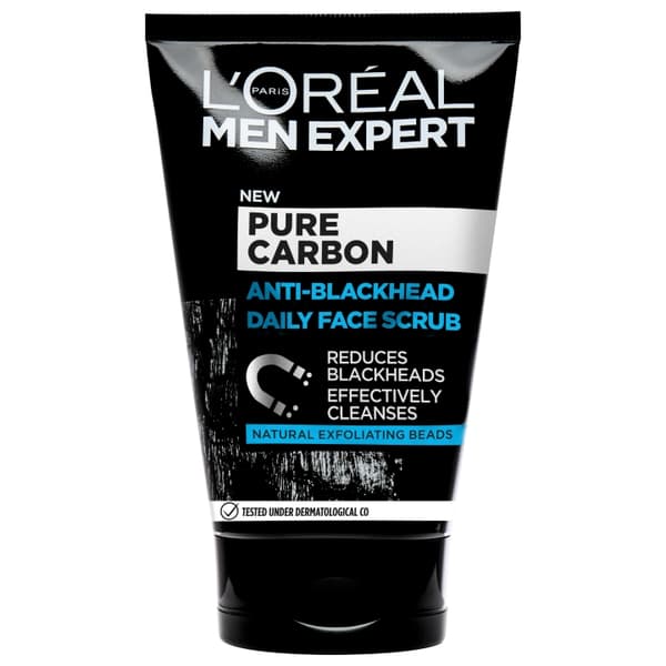 L'Oréal Paris Men Expert Pure Charcoal Face Scrub - 100ml