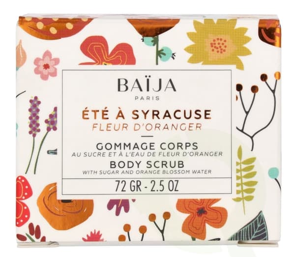 Baija Paris Baija Ete A Syracuse Body Scrub Orange Blossom 72 g