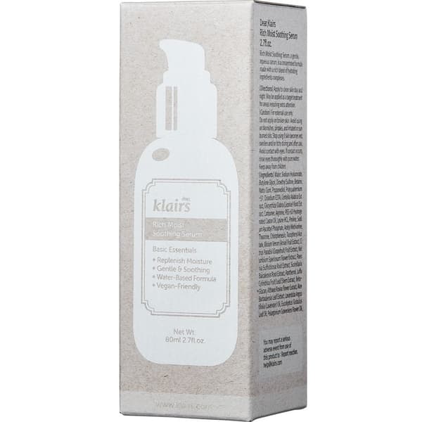 Klairs Rich Moist Soothing Serum 80ml