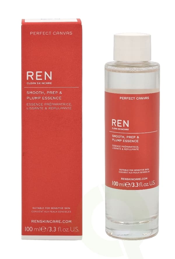 REN Smooth, Prep & Plump Essence 100 ml Sensitive Skin