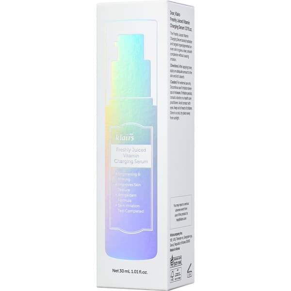 Klairs Freshly Juiced Vitamin Charging Serum Face Serum 30ml