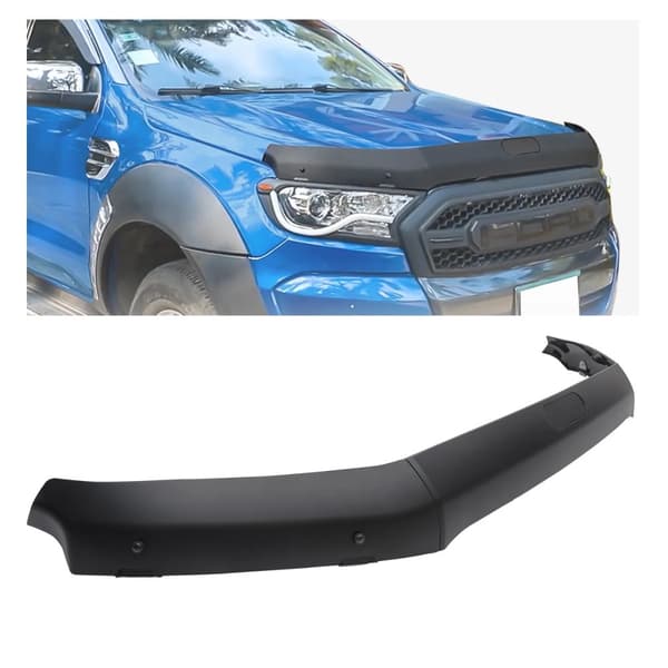 Bonnet Skyddssköld, Matt Svart, Hållbart ABS-skydd,modell 1