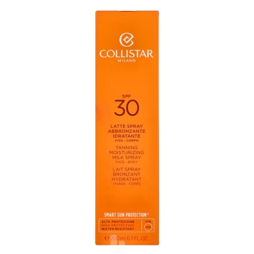 Collistar Tanning Moisturizing Milk Spray Face-Body SPF30 200 ml Unisex