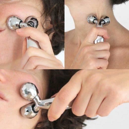 MAVURA Massage Roller »MAVURAHealth 3D Mini Ansiktsmassage Roller Ansiktsrulle 360 Ansiktsmassageapparat