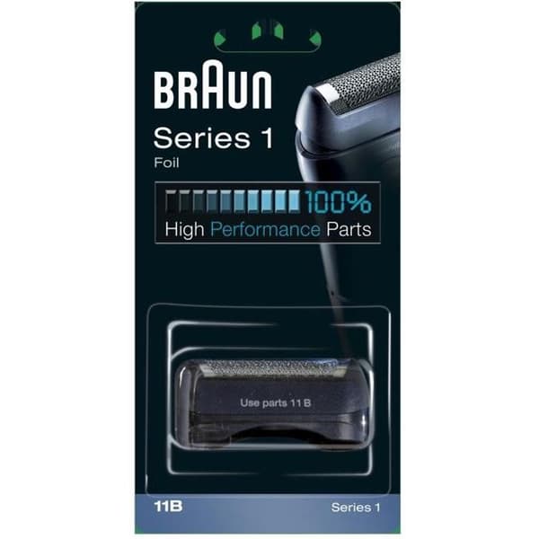 Huvudmodul - BRAUN - Serie 1 - Svart - Ersättningsdel 11B för elektrisk rakapparat