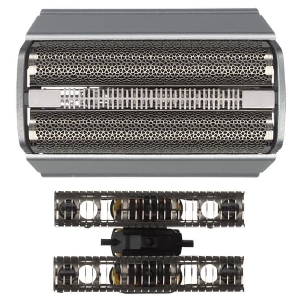 Braun Series 3 rakhuvud Silver Ersättningsdel - Kompatibel med Series 3 rakapparater