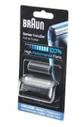 Miniatyrbild 1 av 6: Braun 10B Series 1 Ersättningskassett för rakapparat - Refill Folie + Knivar - Svart