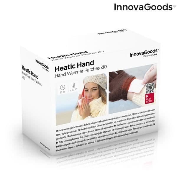 InnovaGoods Heatic Hand Warming Patches (paket med 10)
