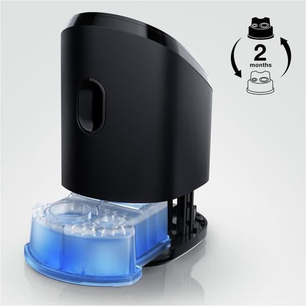 Braun Rengör och förnya Refill för elektrisk rakapparat, 4-pack, Braun SmartCare-kompatibel, Clean&Charge Center