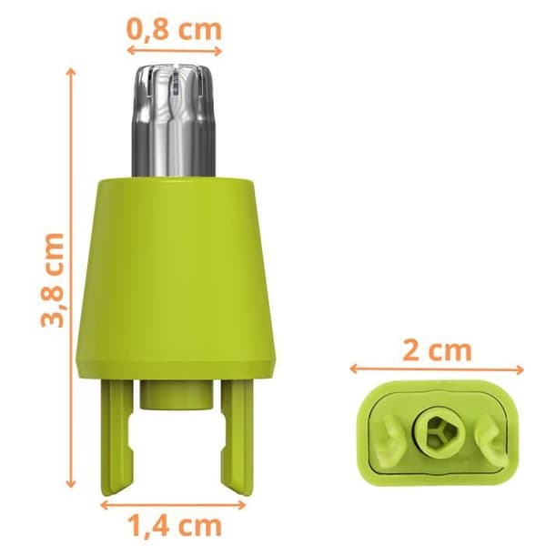 Reservdelar [Pack med 2] kompatibla med Philips OneBlade OneBlade Pro QP2530 QP2630 QP2734 QP2830 QP6510 QP6551 Phonillico®