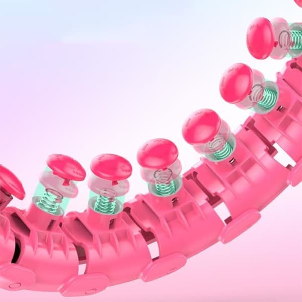 TD® Smart båge, avtagbar, bantning, mage, viktminskningsartefakt, tunn midja, vacker midja - rosa