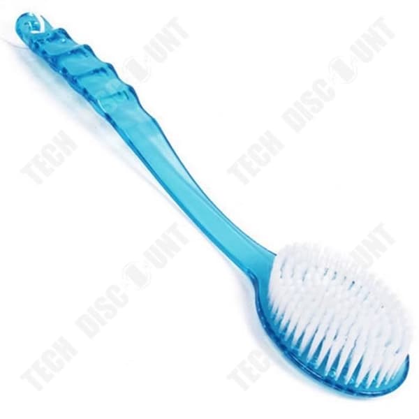 TD® bad-/duschborste Skrubbar bakkroppen långt handtag mjuka borst exfolierande massage tar bort döda hudceller och hudceller