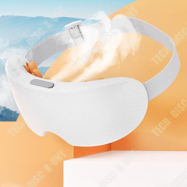 TD® Atomization Steam Eye Massager Intelligent Charging Eye Akupunkturpunkt Massager Bärbar ögonmask
