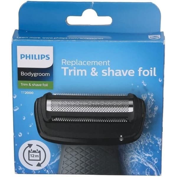 Klipphuvud för Philips Multigroom Hair Trimmer Series 3000, 5000, 7000 klippmaskiner - Vit