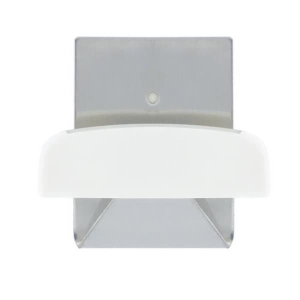 Colgador Percha Adhesivo - ORYX - Acero Inoxidable - Base Metalizado - Percha Blanca
