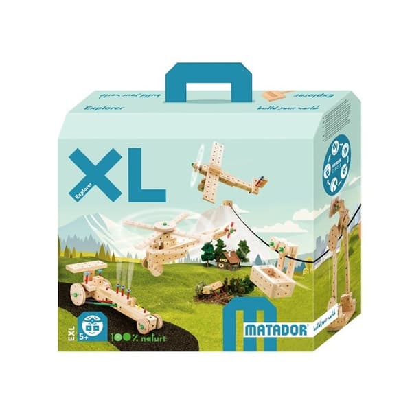 KVM-switch - Matador - 11151 - Verktygsset 902 delar - Beige - Unisex - Barn
