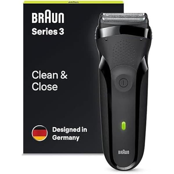 Elektrisk rakapparat - BRAUN - Series 3 - Precisionsskäggtrimmer - Laddningsbar - Svart