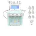 Miniatyrbild 1 av 2: 6 i 1 Hydro Dermabrasion Ansiktsmaskin, 250W Effekt, Touchskärmkontroll,Standard, EU