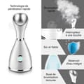 Miniatyrbild 2 av 4: INN Skönhetsinstrument som värmer och producerar en dimma på 20 sekunder, vattentank på 70ml, fuktighetsgivande nano skönhetsinstrument.