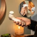 Miniatyrbild 3 av 5: Cecotec Facial brush with 9 brush heads for face, body and feet with 360° swivel, ergonomic design and travel pouch.