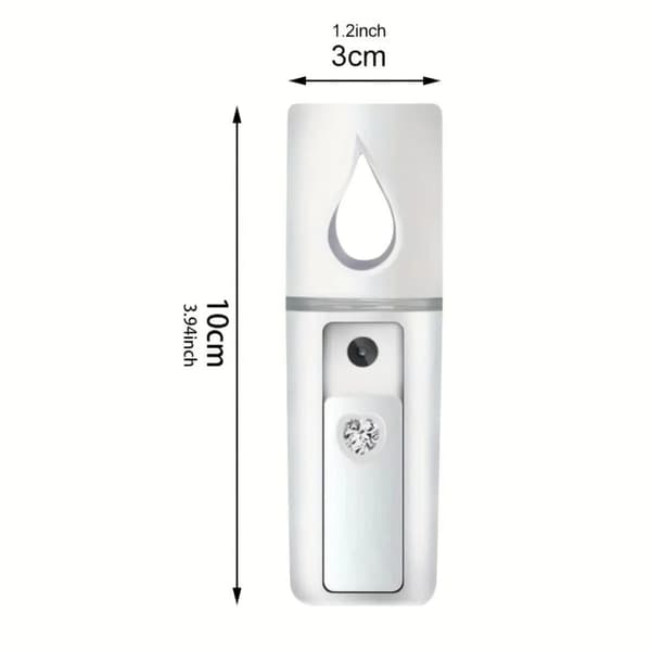 OBOSOE Kasvojen höyrystin Mist Spray Puhdistus Huokoset Vesi SPA Kosteuttava Kosteuttava Kosteuttava Kasvoruisku USB Ladattava