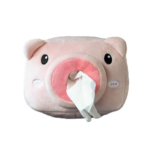 Plysch Pig Tissue Box Dispenser