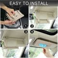 Miniatyrbild 4 av 4: Tissues,Car Sun Visir Tissue Box,Car Tissue Holder,Car Sun Visir Tissues-beige