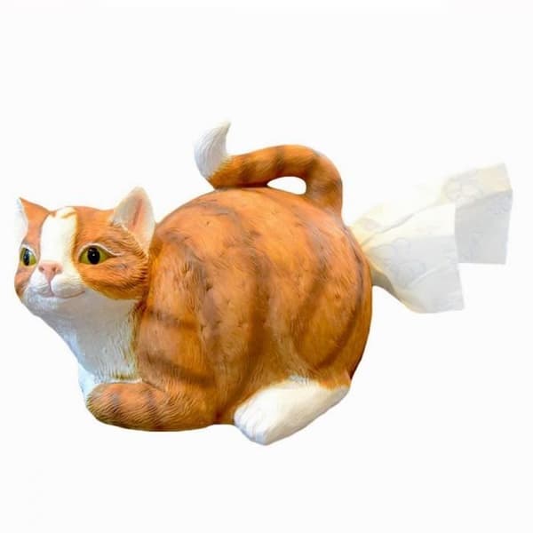 Servettautomat för katt