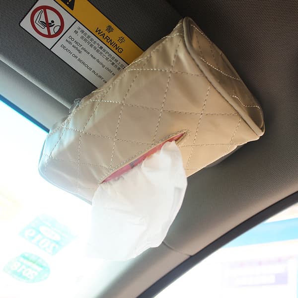 INF Tyylikäs autopaperiteline visiiriin tai selkänojaan