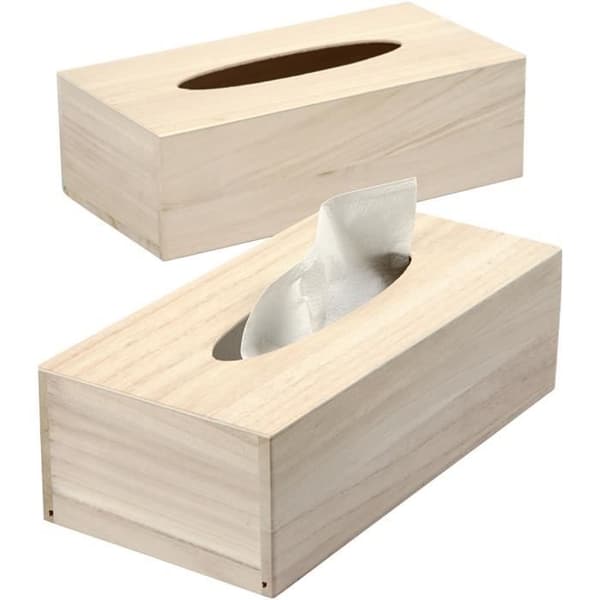 Pappersdispenser - Ej specificerad - Ref 575700 - Trä - Översta öppning - Skjutbara bas