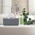 Miniatyrbild 5 av 6: Näsdukshållare - Relaxdays - 10046931 - Robust plast - Elegant design - Färg grå