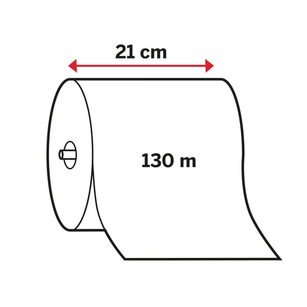 Torkrulle KATRIN System M2 blå 130m 6st