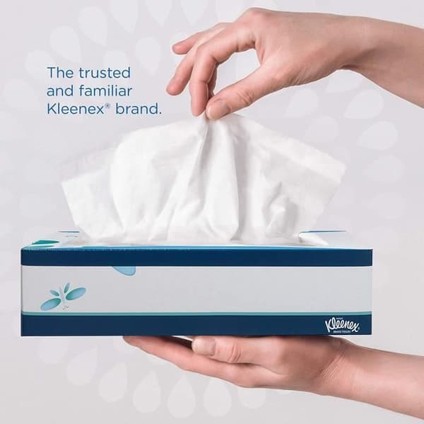 Kleenex 8824 vävnadslådor - 12 x förpackningar med 72 vävnader (864 totalt)
