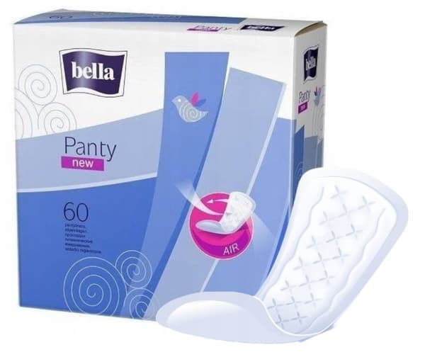 Bella Panty -kuusisiteet, hajusteettomat, 60 kpl