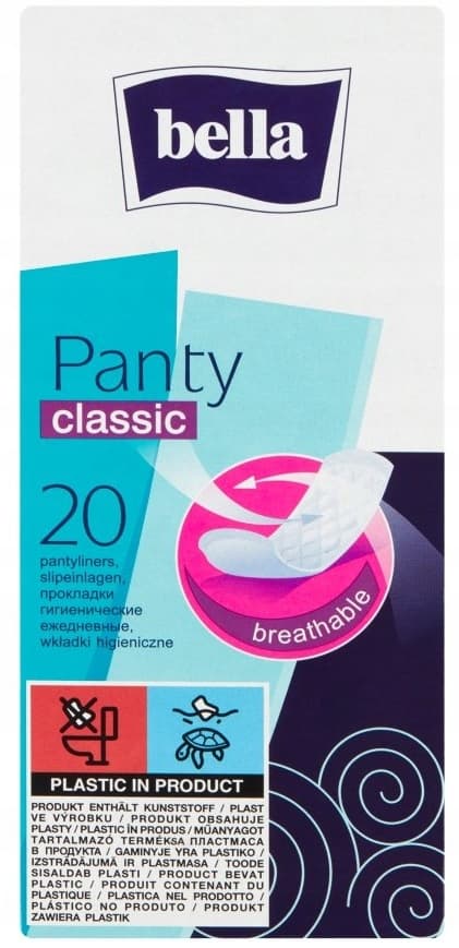 Bella Panty Classic trosskydd 20 stycken