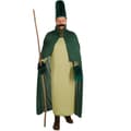 Miniatyrbillede 1 af 9: Troldmand fra skoven kostume