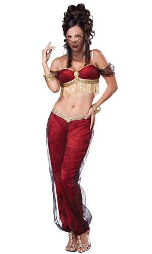Haremsdam Deluxe Dreamy Genie Maskeraddräkt Large