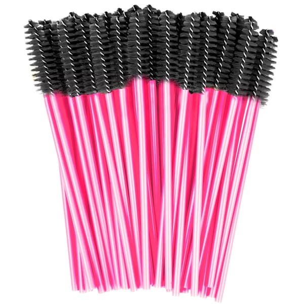 CLAVIER Pink -ripsiharjat - 50 kpl - VAALEANPUNAISET - TÄYSI PAKKAUS