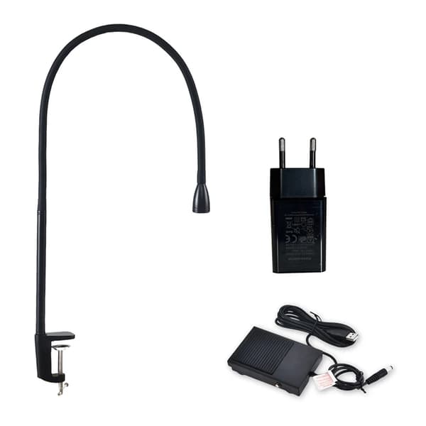 UV Lash Light, 5W Effekt, 395 til 400nm Bølgelængde, Hurtig Hærdning på 1 til 3 Sekunder,sort