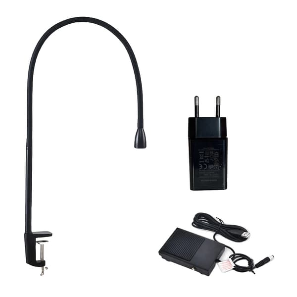 UV Lash Light, 5W Effekt, 395 til 400nm Bølgelængde, Hurtig Hærdning på 1 til 3 Sekunder,sort