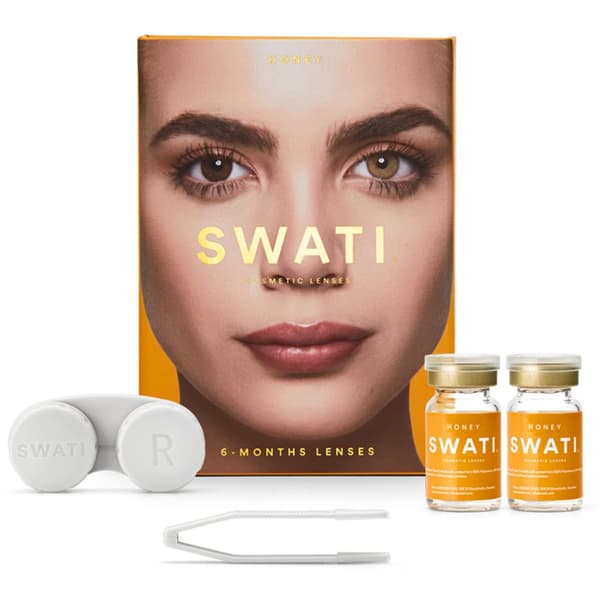 SWATI - Coloured Contact Lenses 6 Months - Honey