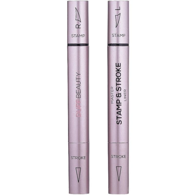 DUFFLashes - Master Stamp and Stroke Eyeliner Extreme Black - Grand 12 mm