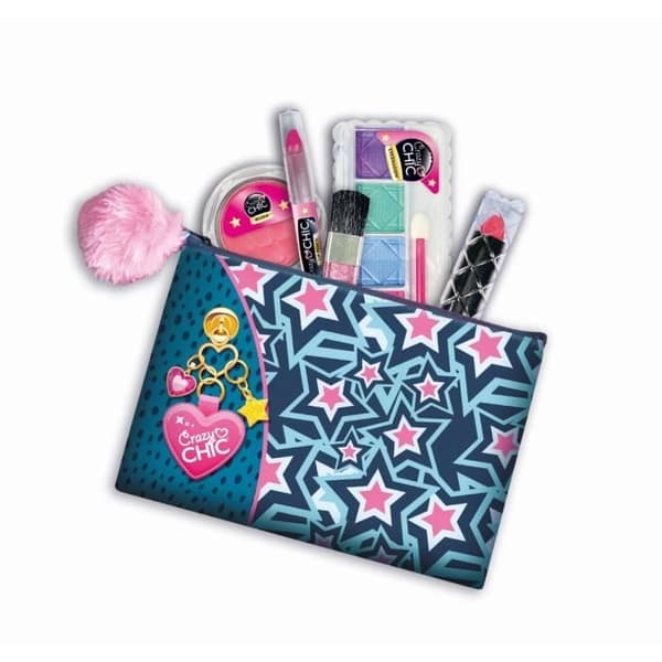 Clementoni Crazy Chic - Washable Makeup Pocket - Innehåller 5 sminkprodukter