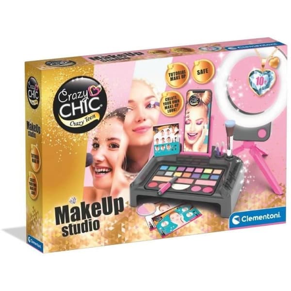 Clementoni - Crazy Chic - Makeupworkshop - Makeupstudio - Dedikerad applikation