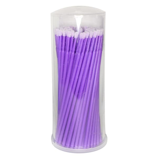 NAIL4U Fiberløse Mikroapplikatorer - Lilla - 100 stk.