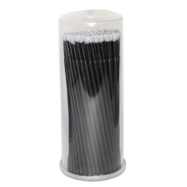 NAIL4U Fiberløse Mikroapplikatorer - Sort - 100 stk.