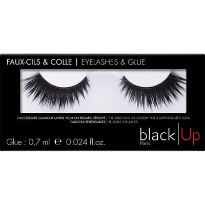 blackUp, False Eyelashes,