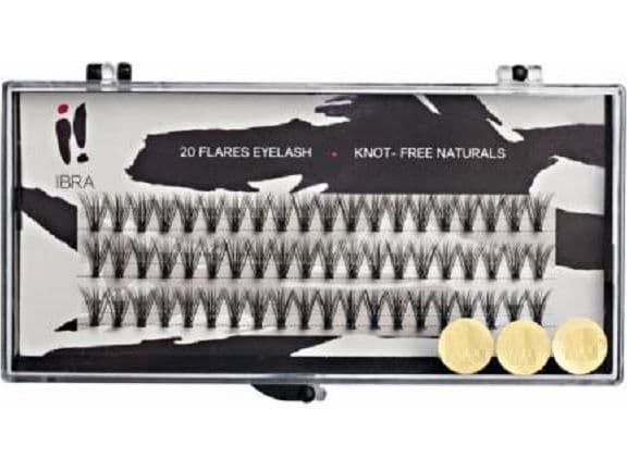 Ibra Clusters of false eyelashes 20 D-8mm
