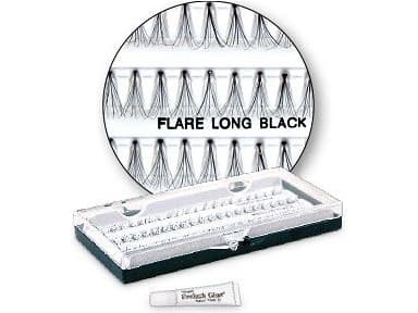 Top Choice False Eyelashes "L" Clusters (35982)