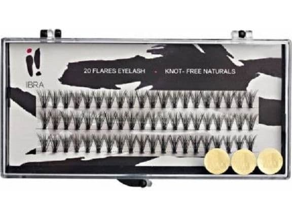 Ibra Clusters of false eyelashes 20 D-10mm